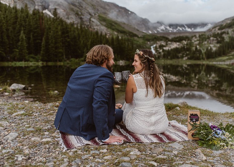 Couple chooses to elope in Colorado for their summertime elopement