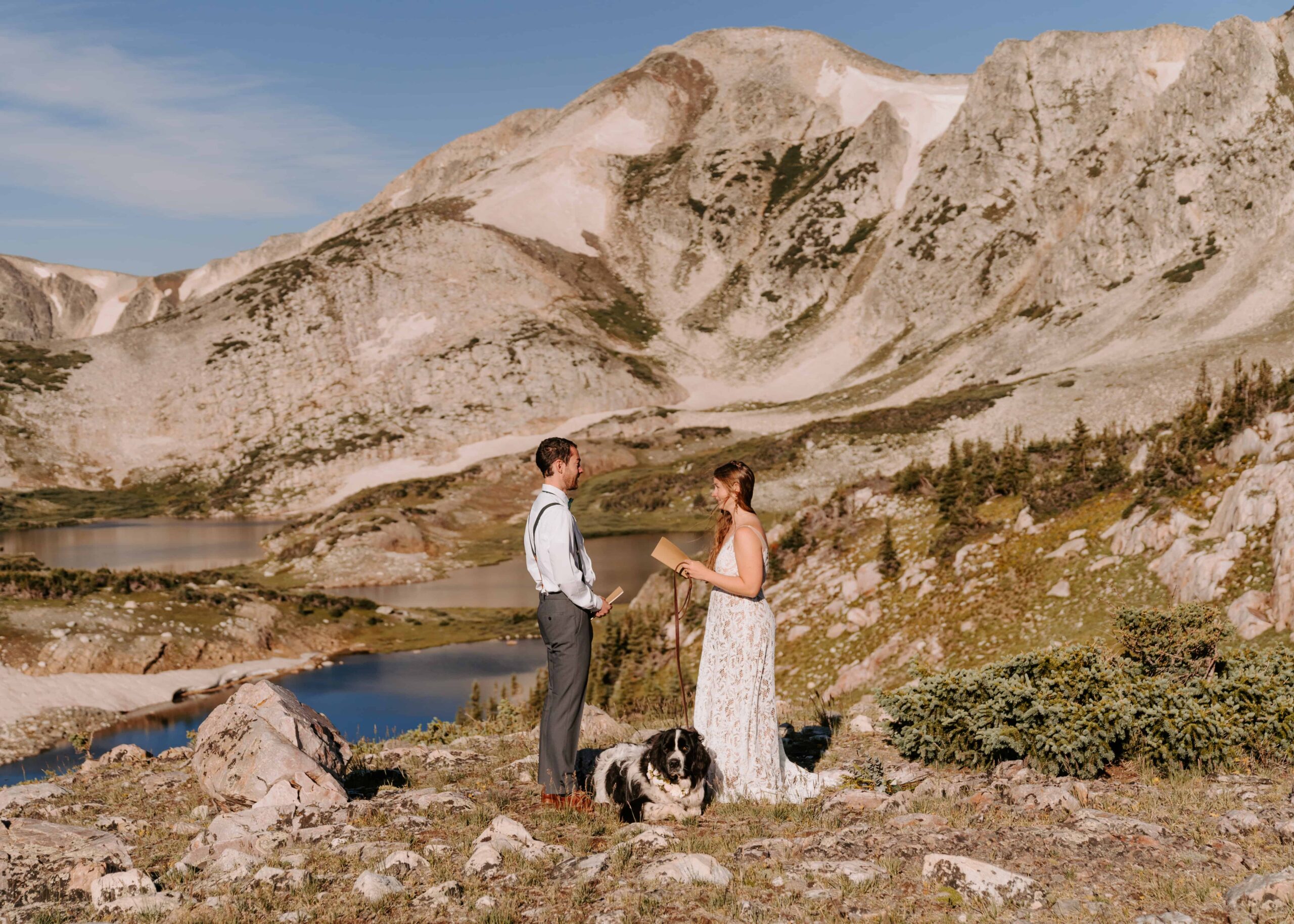 Two day camping elopement in Medicine Bow, Wyoming