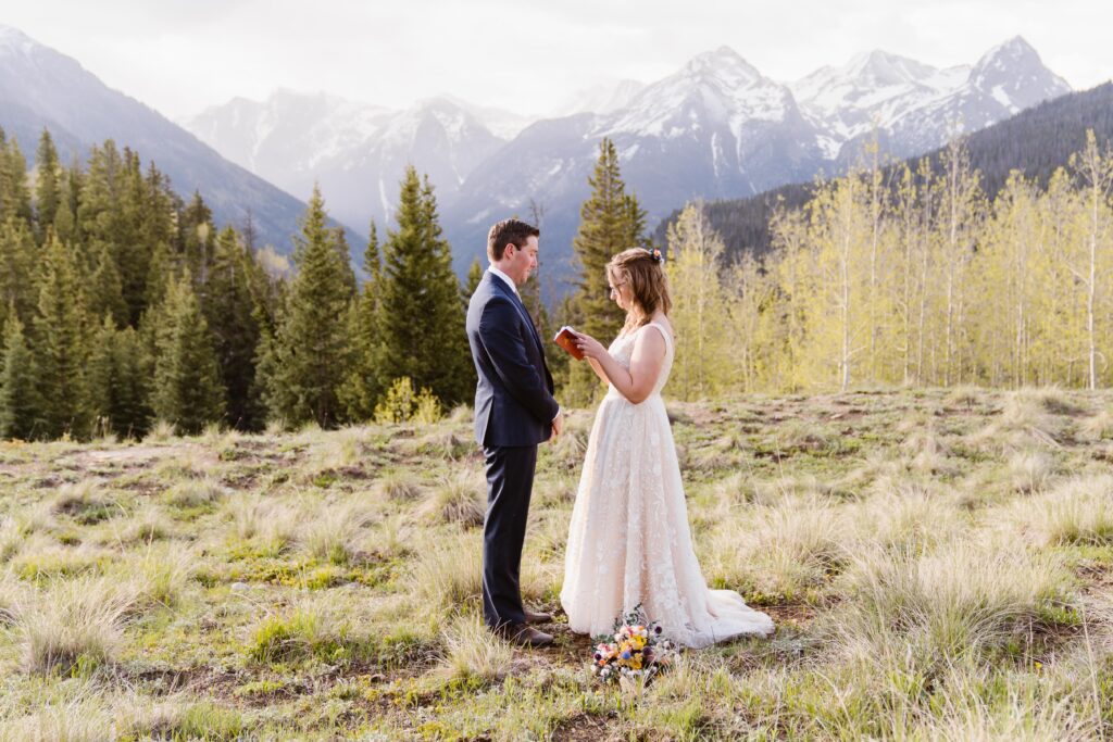 how to officiate your colorado elopement