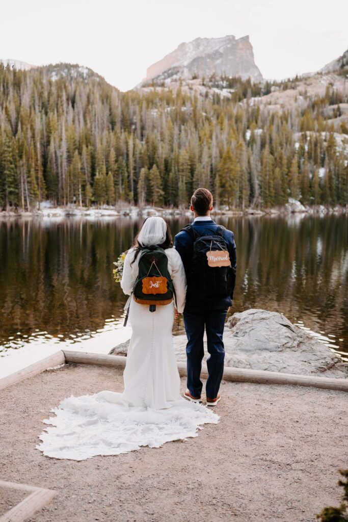 Bear Lake elopement in Rocky Mountain National Park, Colorado