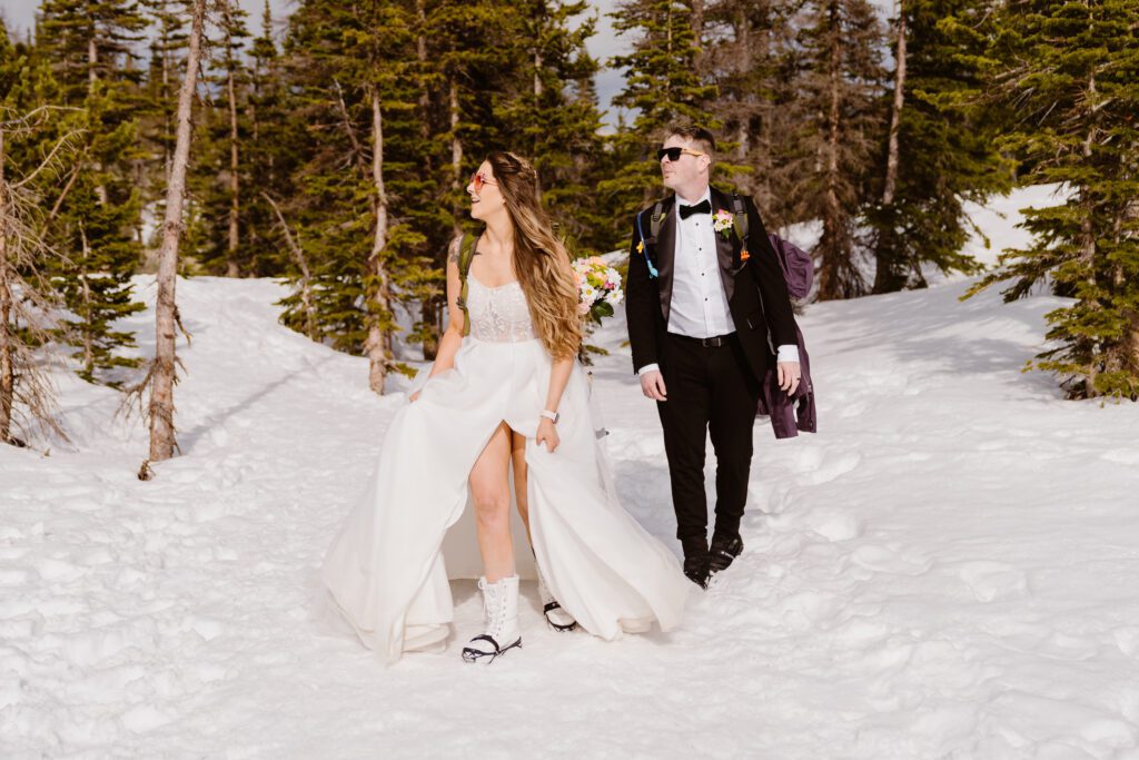 Rocky Mountain National Park Elopement at Sprague Lake