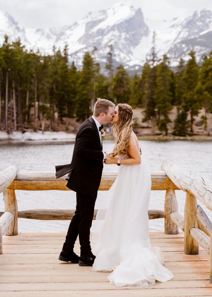 Rocky Mountain National Park Elopement at Sprague Lake