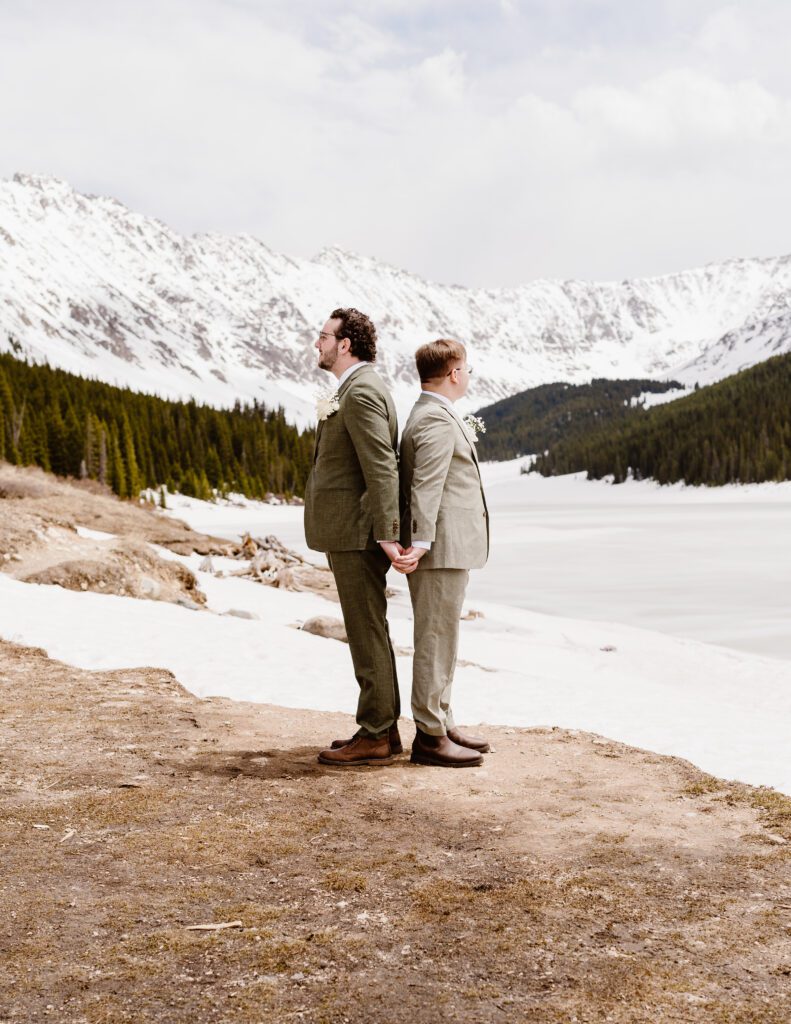 clinton dam gulch reservoir colorado elopement