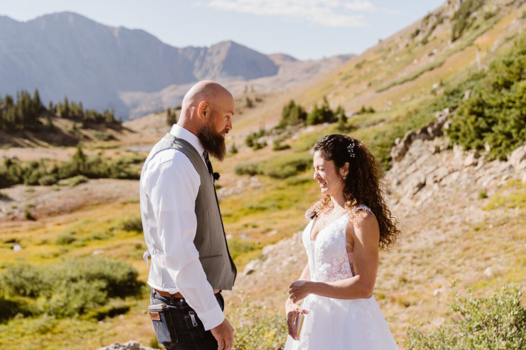 fall elopement in breckenridge colorado