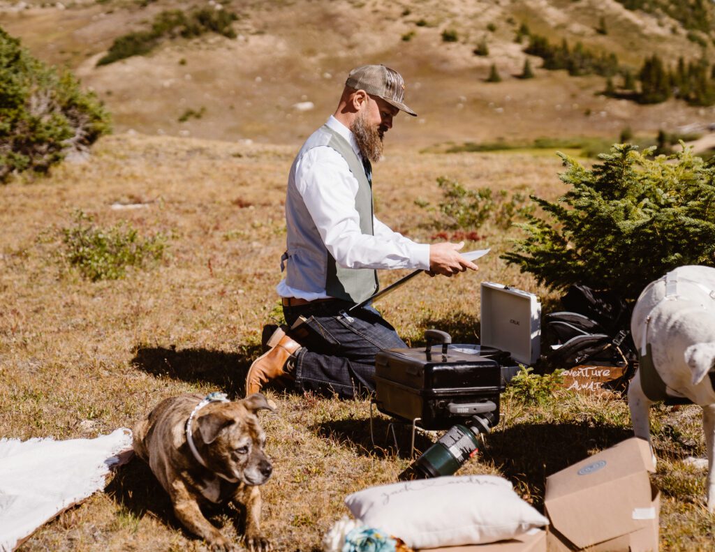 fall elopement in breckenridge colorado