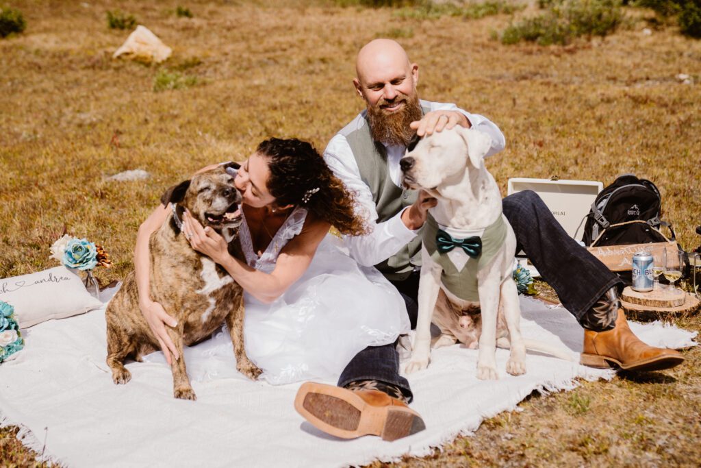 fall elopement in breckenridge colorado