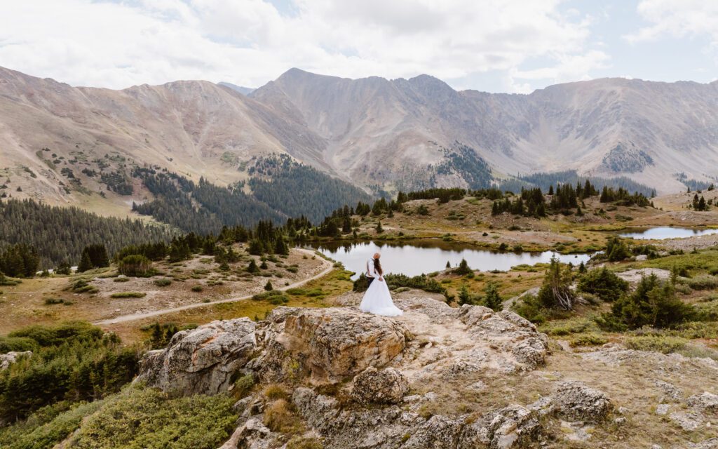 fall elopement in breckenridge colorado