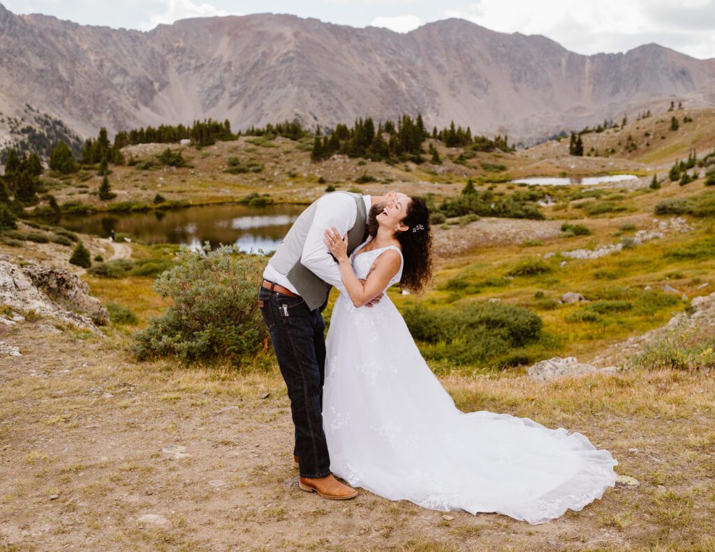 fall elopement in breckenridge colorado