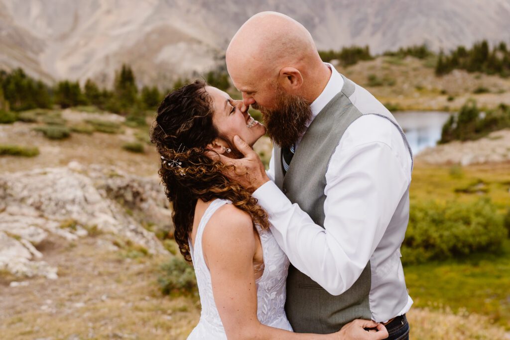 fall elopement in breckenridge colorado