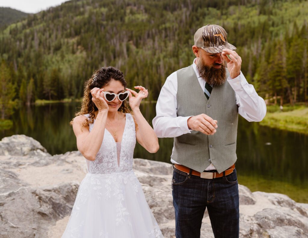 fall elopement in breckenridge colorado