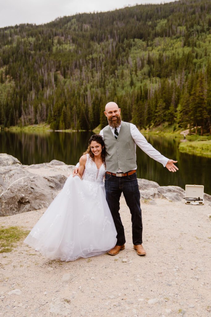 fall elopement in breckenridge colorado