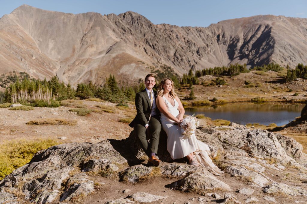 Loveland Pass Colorado elopement