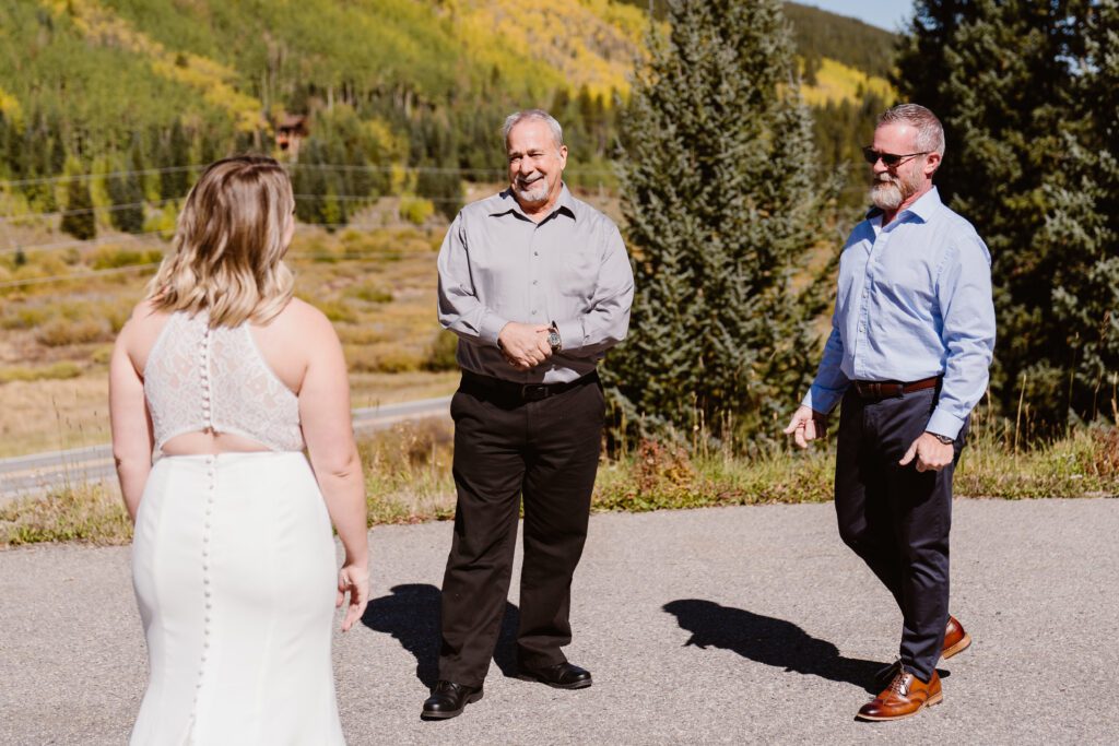 Loveland Pass Colorado elopement