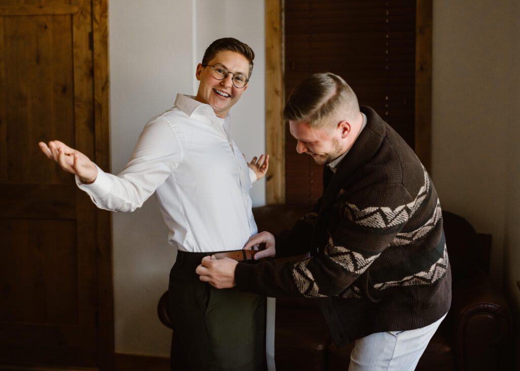 Loveland Pass Colorado elopement