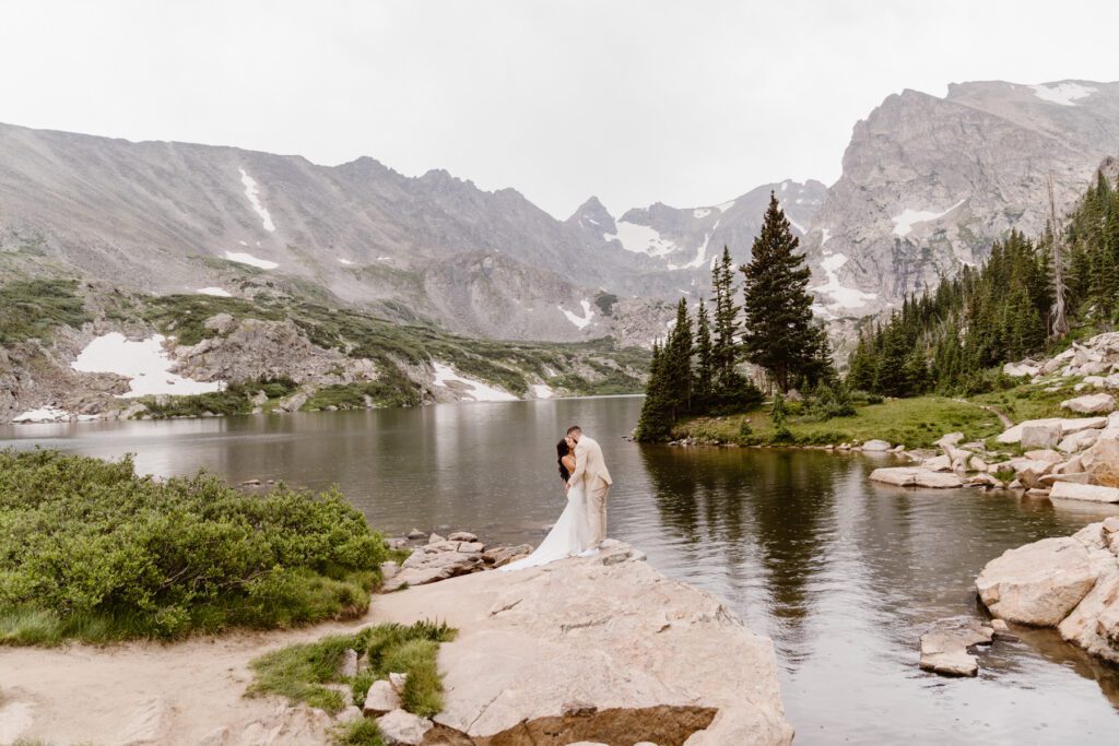 A Summer Elopement at Lake Isabelle Colorado: Taylor and Jacob's Self-Solemnizing Wedding