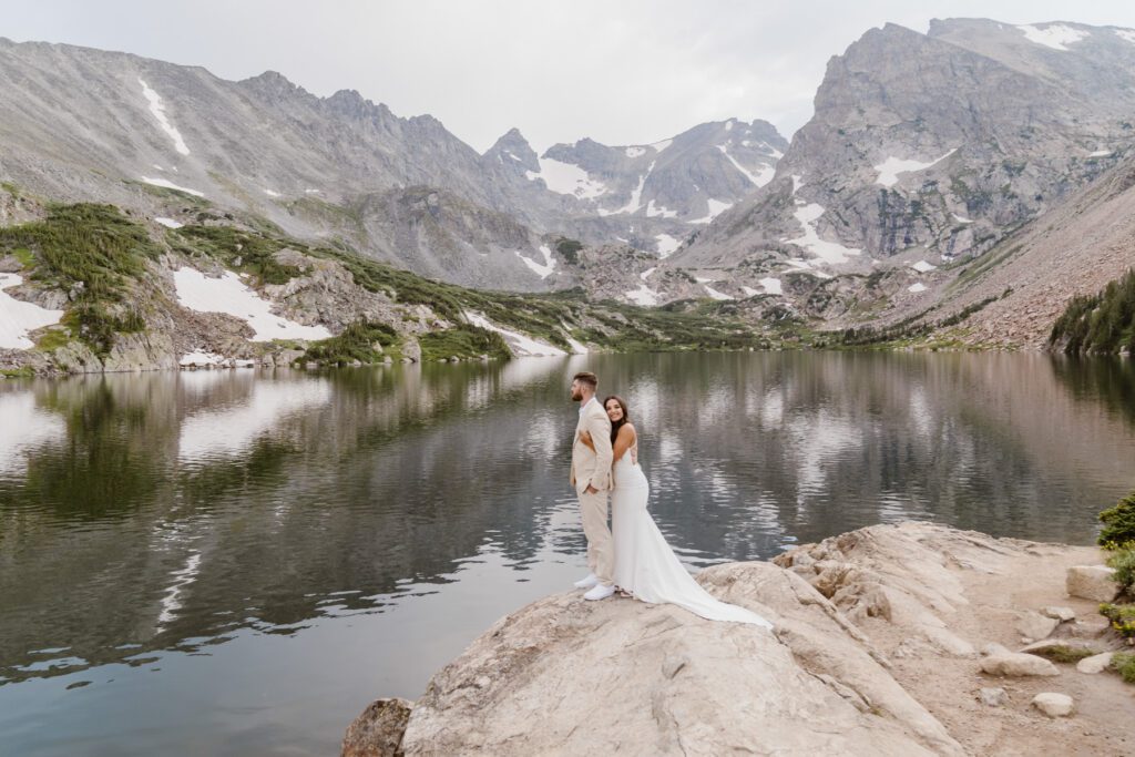 A Summer Elopement at Lake Isabelle Colorado: Taylor and Jacob's Self-Solemnizing Wedding