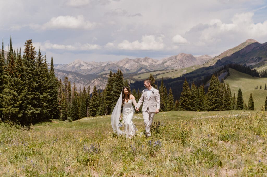 Crested Butte Elopement Photographer: Wildflowers, Mountains, and the Most Beautiful Valley in Colorado